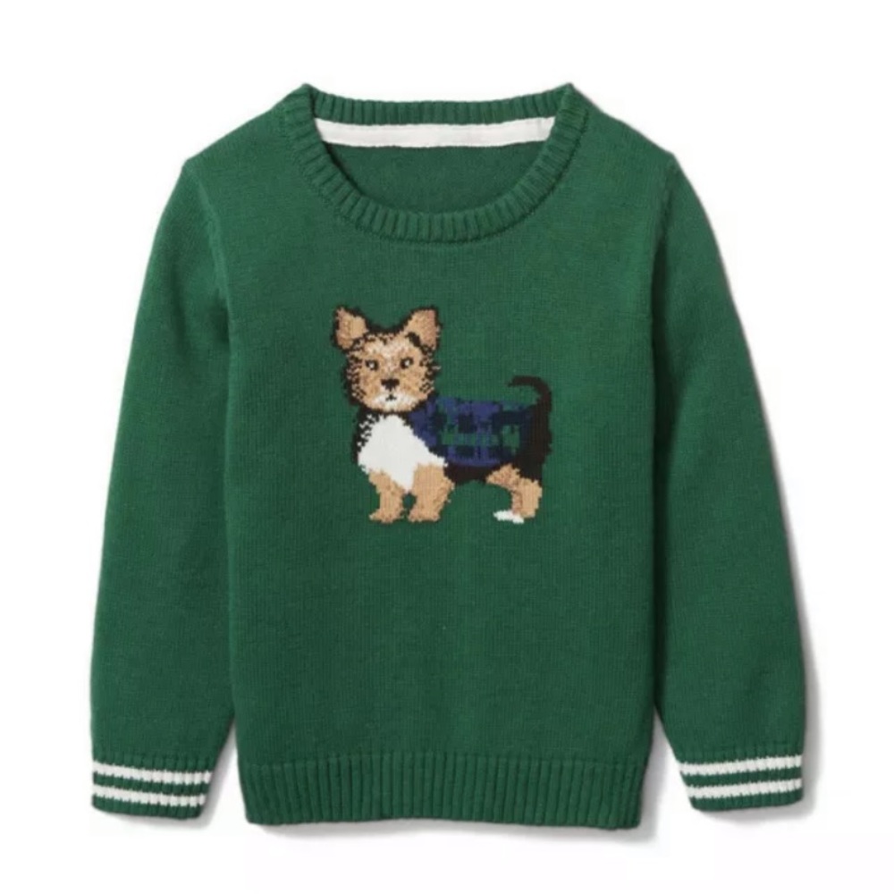 NWT Janie and Jack holiday Christmas sweater 6